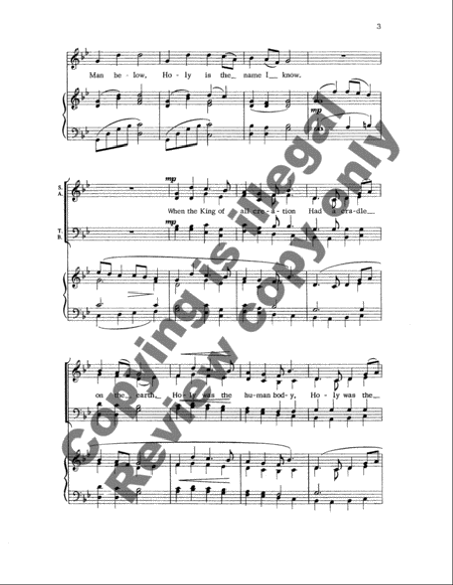 Every Star Shall Sing a Carol 4-Part scores gallery preview page 8