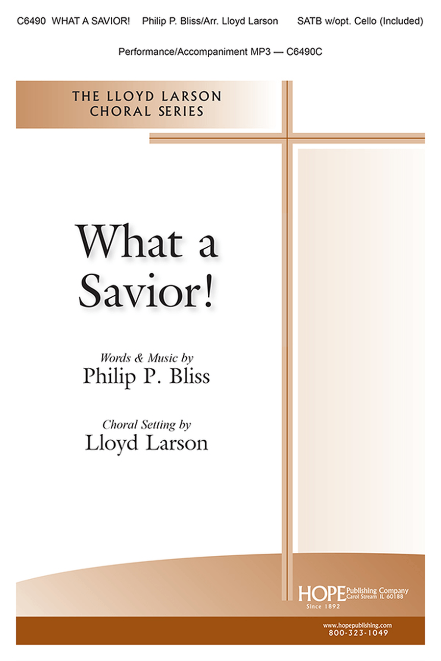 What a Savior! Choir scores gallery preview page 1