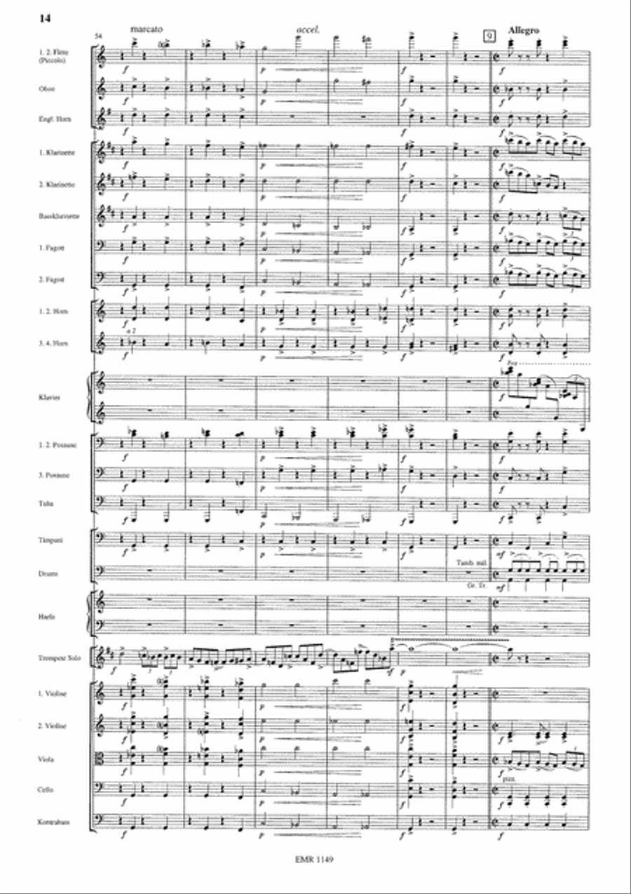 Rhapsody In Blue Orchestra scores gallery preview page 15