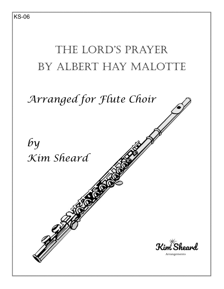 The Lord's Prayer Woodwind Ensemble scores gallery preview page 1