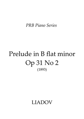 PRB Piano Series - Prelude in B flat minor (Lyadov)