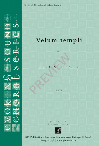 Velum templi image number null
