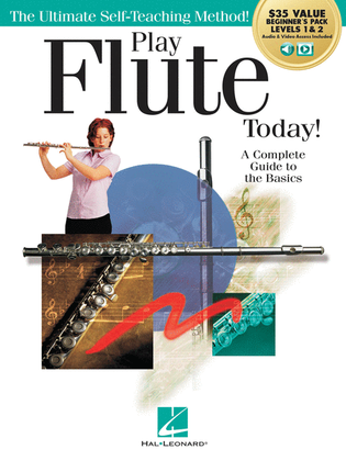 Book cover for Play Flute Today! Beginner's Pack