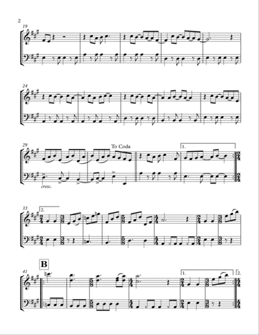 Here Comes The Sun String Duet scores gallery preview page 3