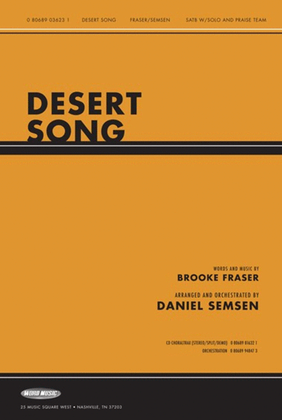 Book cover for Desert Song - Anthem