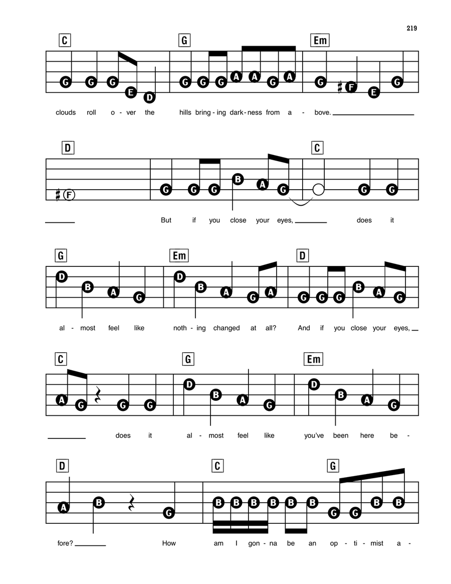 Pompeii Electronic Keyboard scores gallery preview page 2