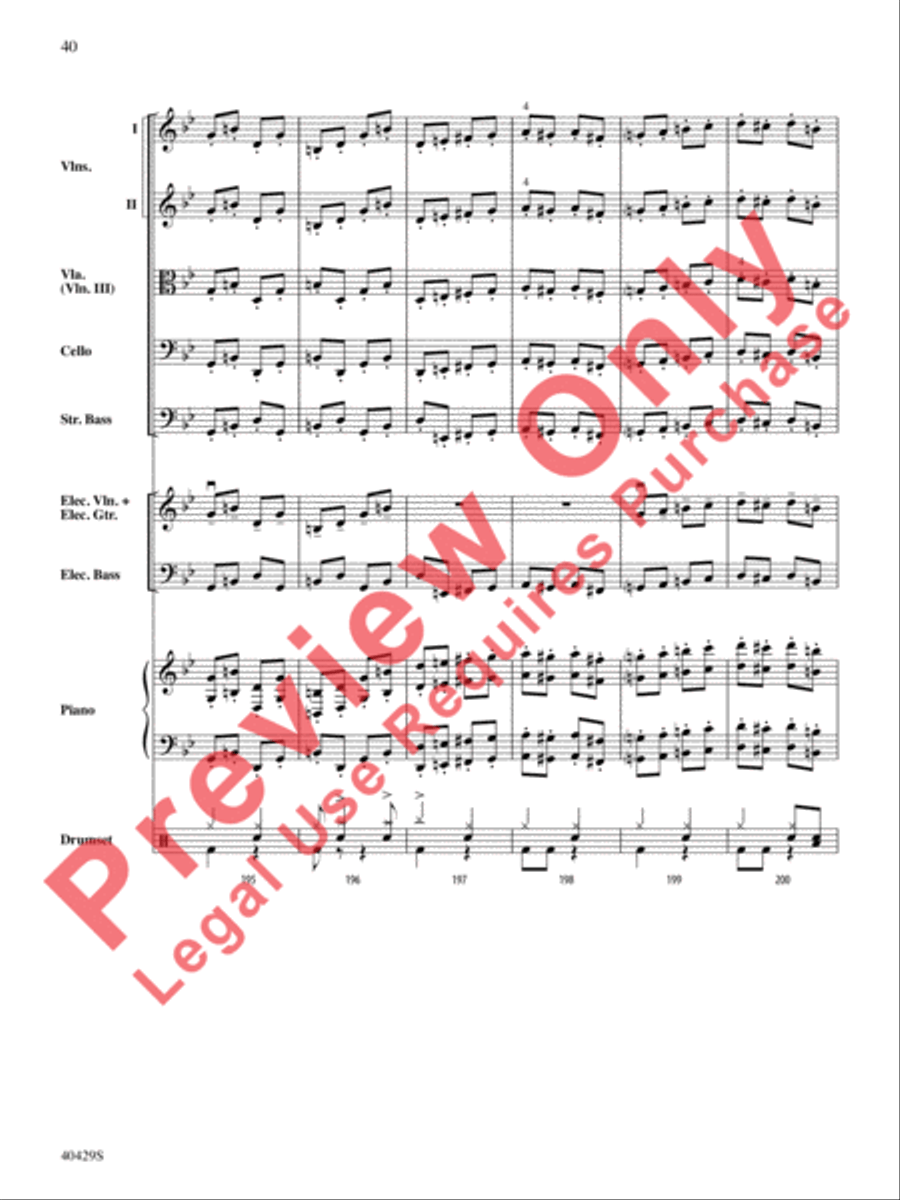 Wish Liszt Wish Liszt String Orchestra scores gallery preview page 41