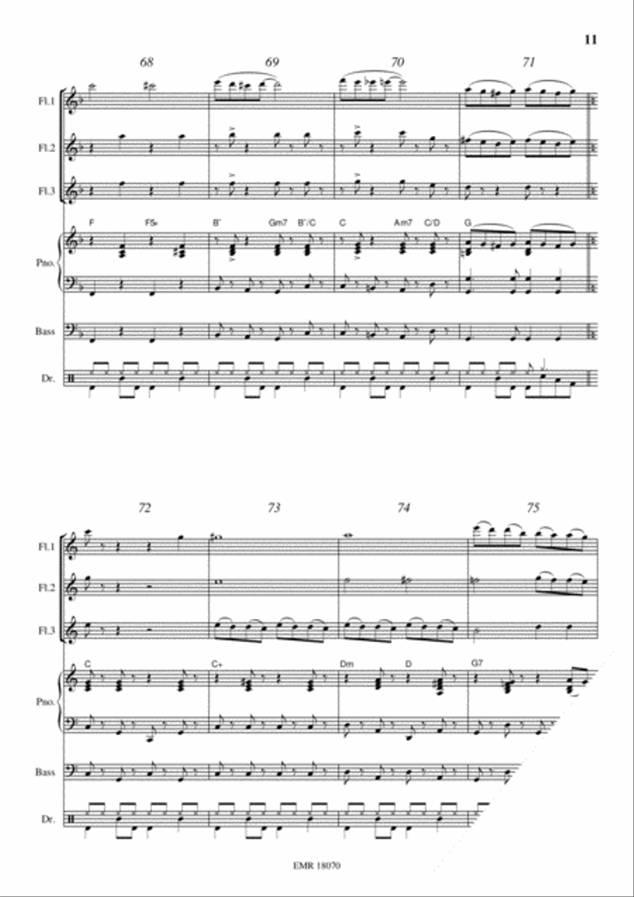 Swanee Flute scores gallery preview page 11
