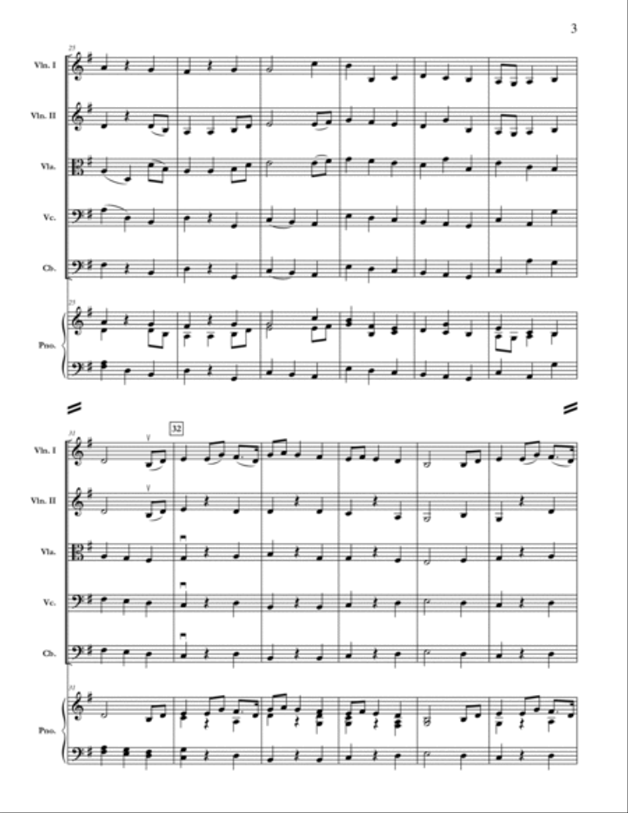 The Planets: Jupiter: I Vow to Thee, My Country Orchestra scores gallery preview page 4