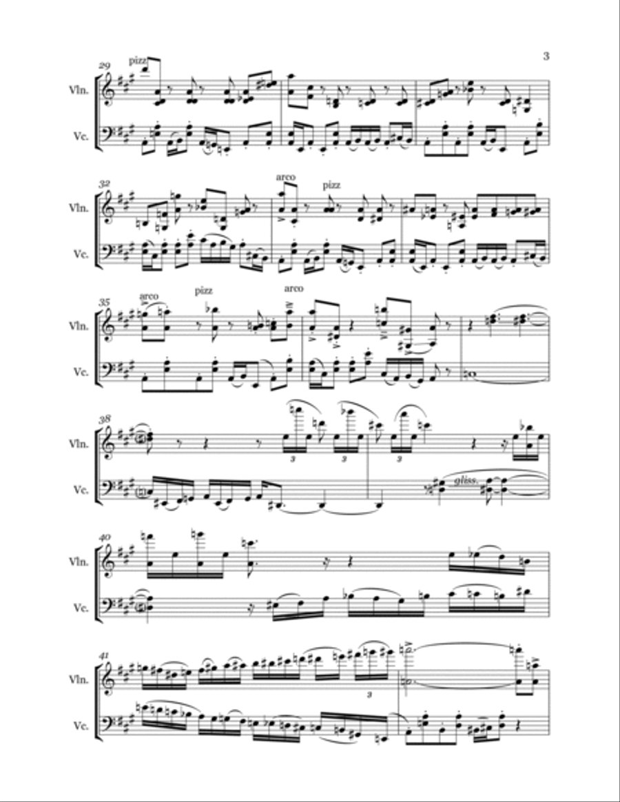 Joel String Duet scores gallery preview page 3