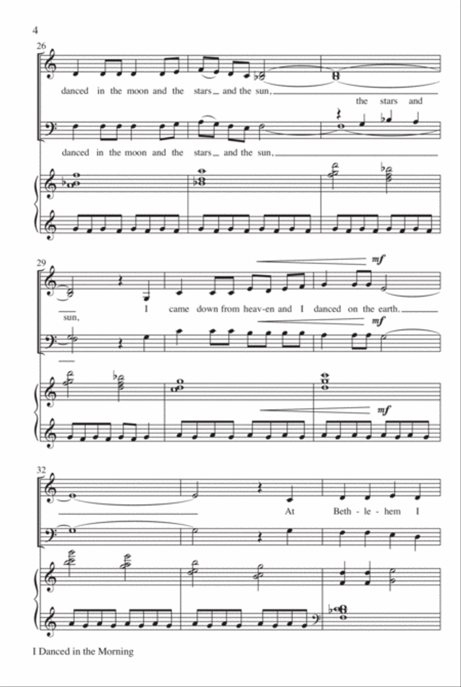 I Am the Lord of the Dance- Score 4-Part scores gallery preview page 8