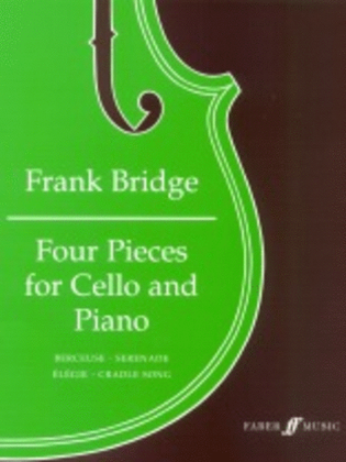 Book cover for Four Pieces for Cello and Piano
