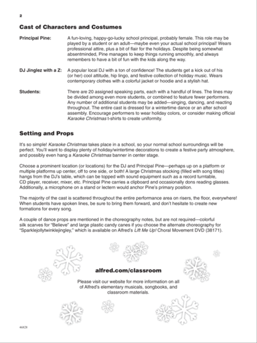 Karaoke Christmas 2-Part scores gallery preview page 3