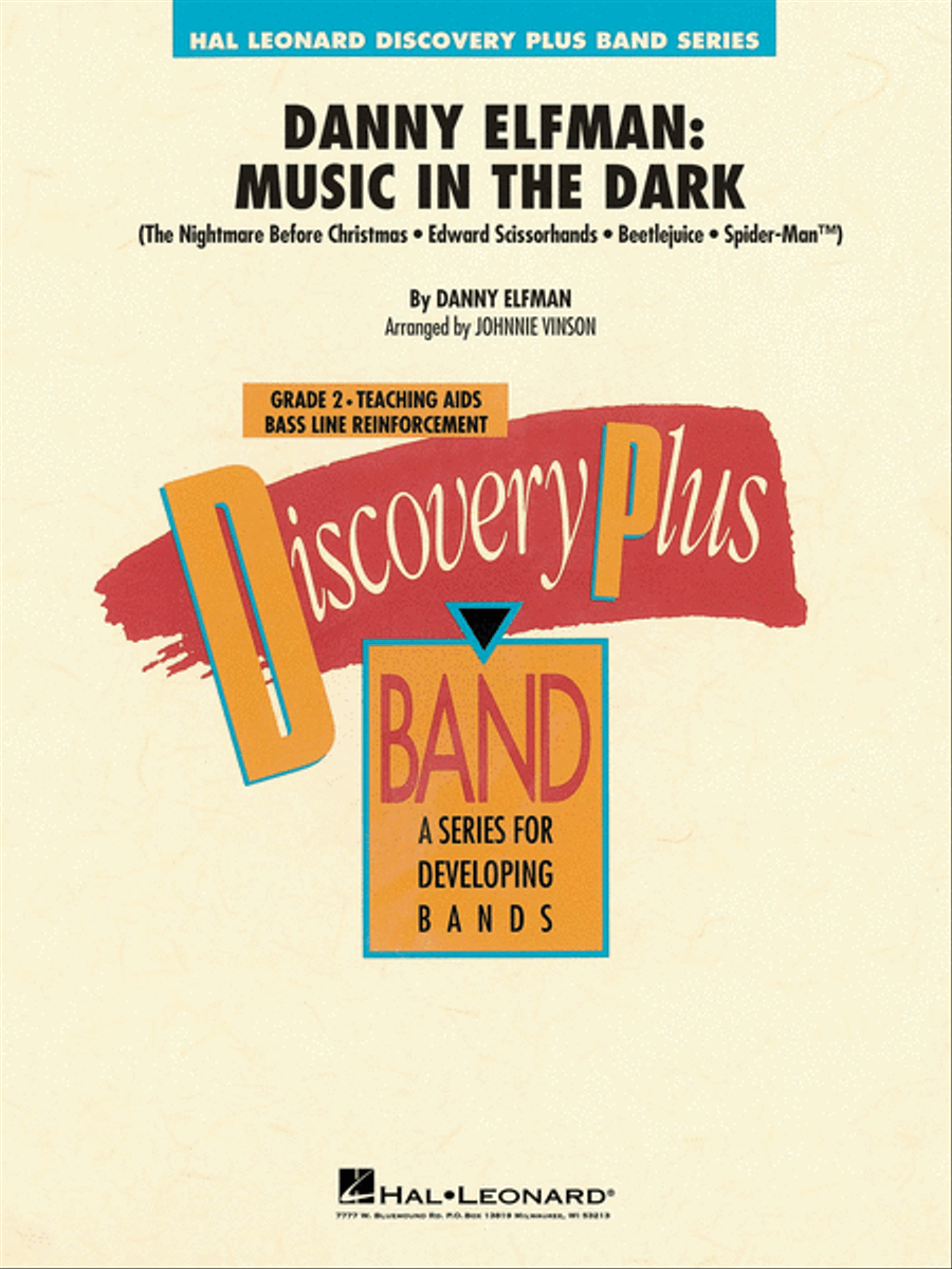 Danny Elfman: Music in the Dark Concert Band scores gallery preview page 1