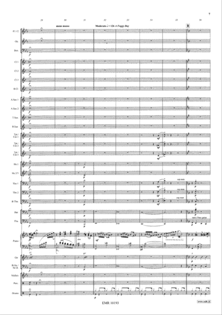 Meet Mr. Gershwin Concert Band scores gallery preview page 8