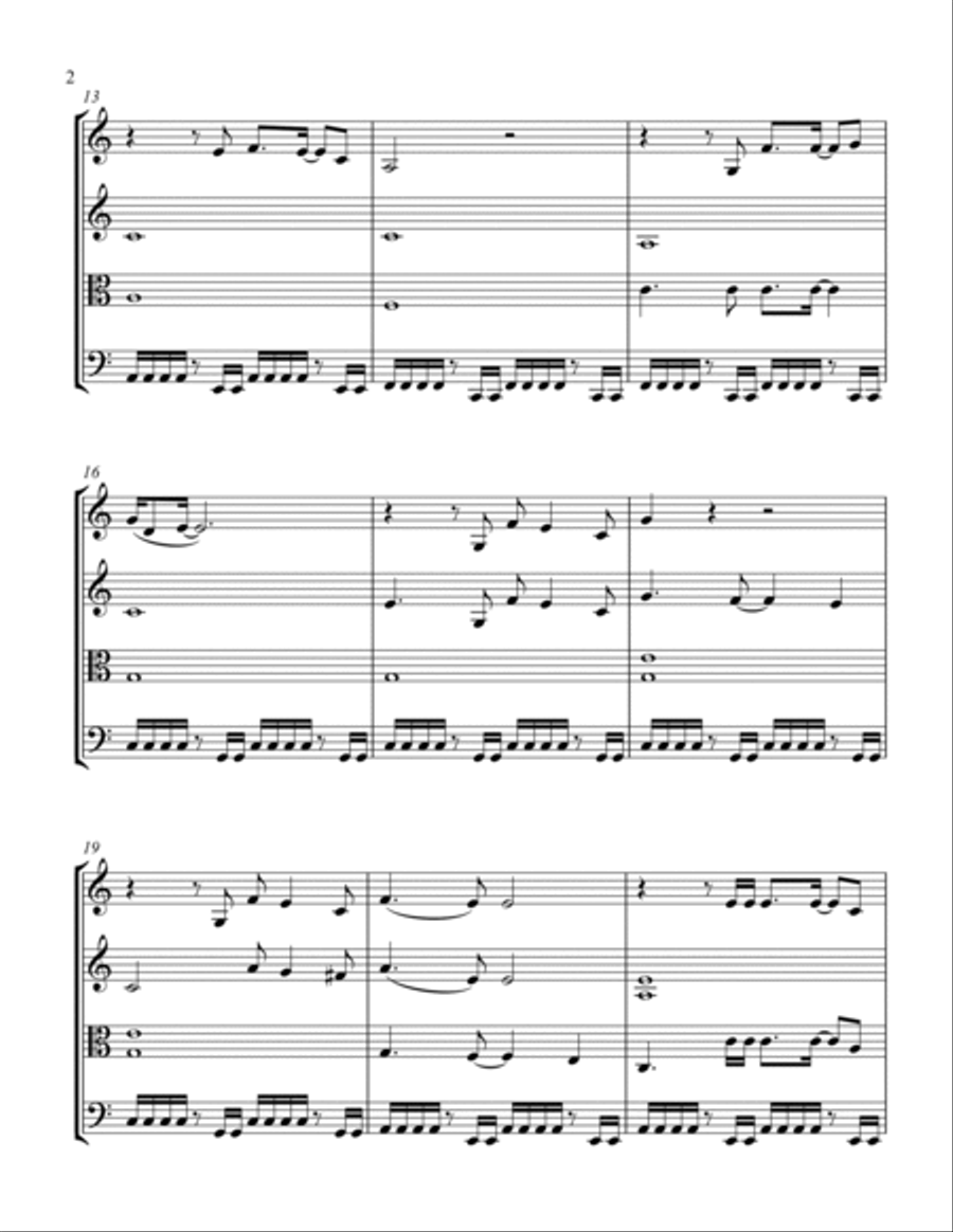 The Promise String Quartet scores gallery preview page 2