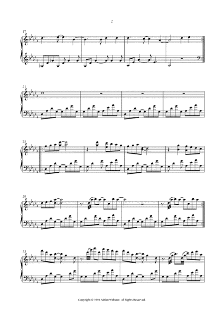 Piano Songs Vol 3 - CrusaderBeach - Piano Solo Songbook Piano Solo scores gallery preview page 3