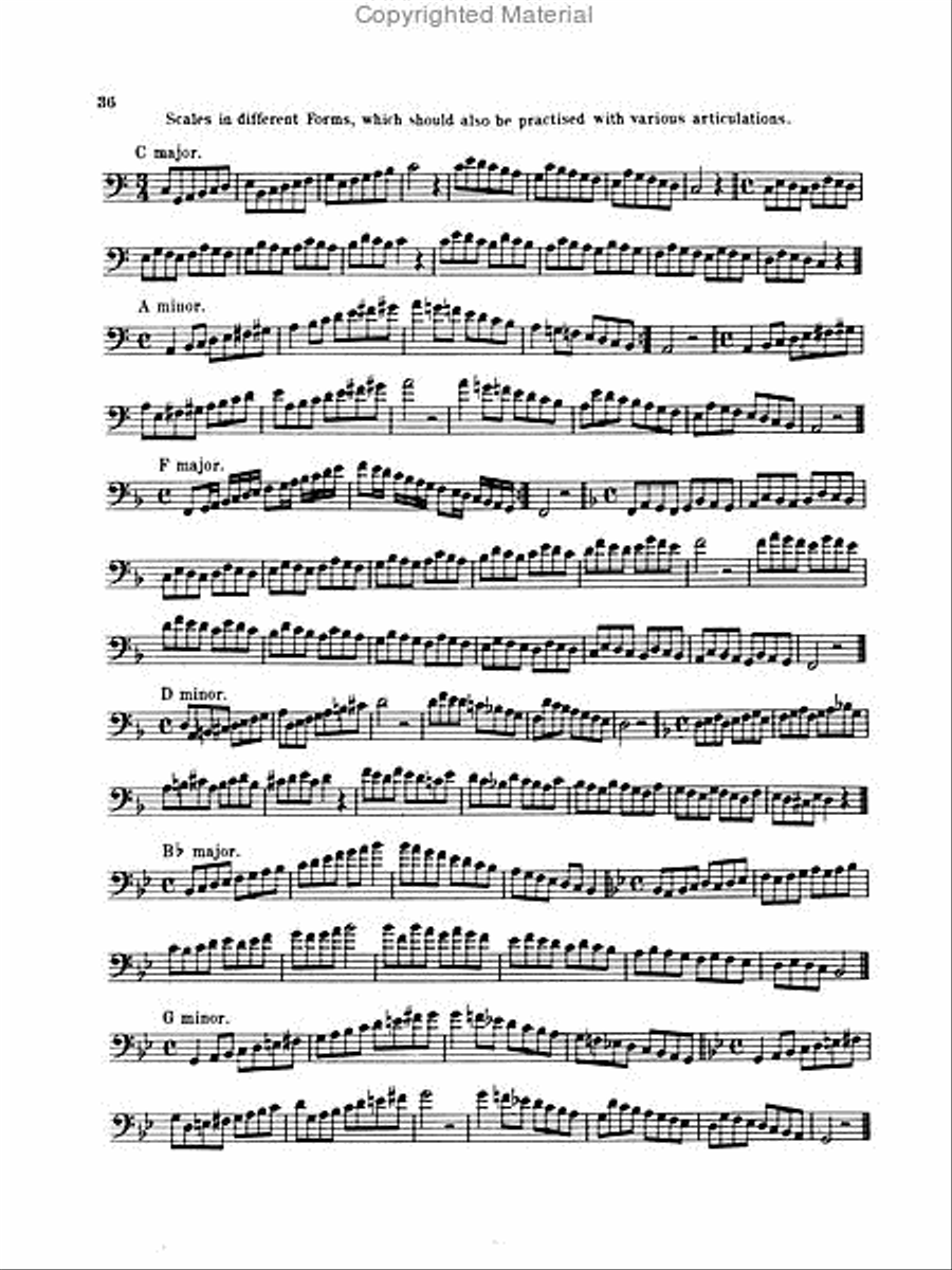Method for Slide Trombone in B-flat Trombone scores gallery preview page 3