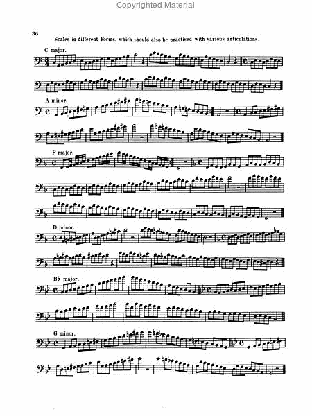 Method for Slide Trombone in B-flat
