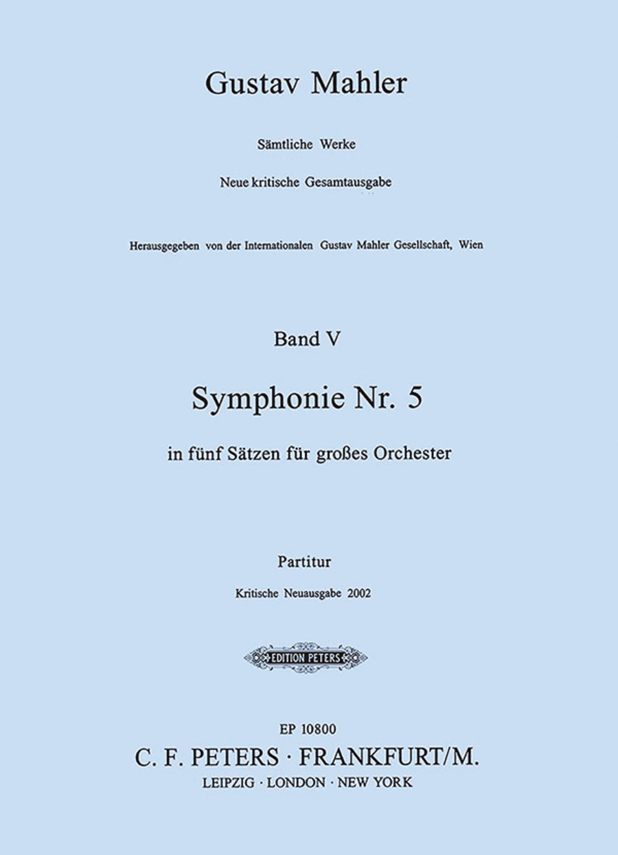Symphony No. 5 String Orchestra scores gallery preview page 1
