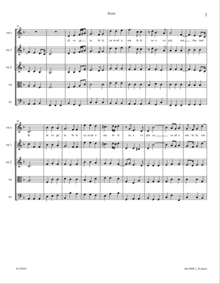 Handel: Aria: 