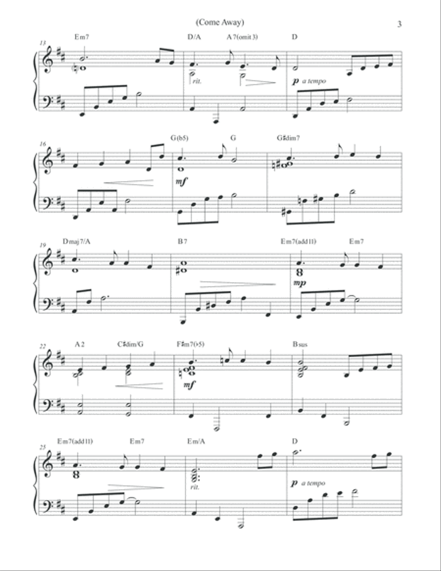 Prelude to a Wedding, Vol. II - The Best of Relaxing & Romantic Piano Piano Solo scores gallery preview page 5