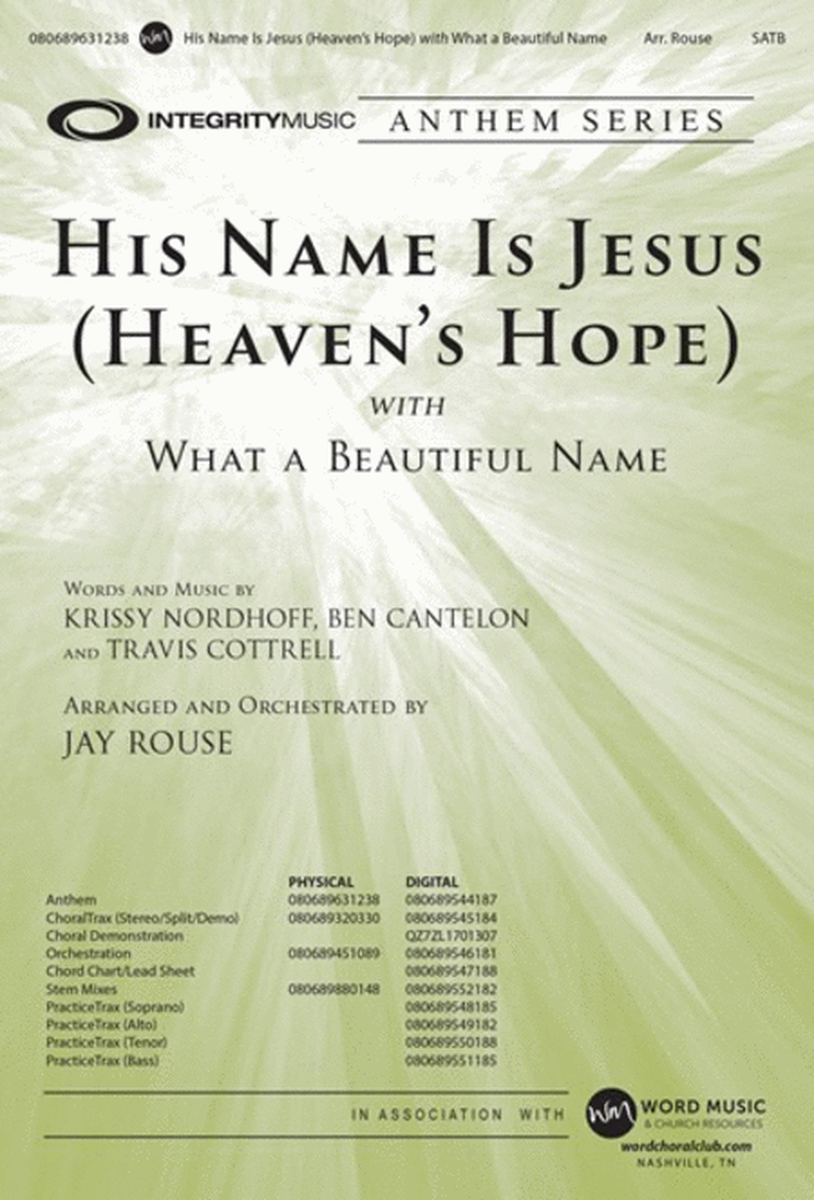 His Name Is Jesus (Heaven's Hope) - Stem Mixes