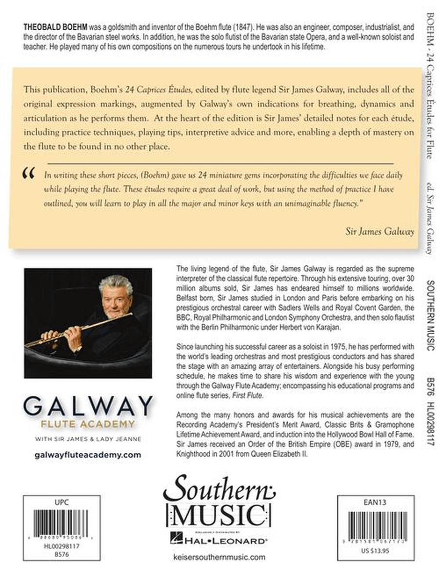 24 Caprices Etudes for Flute Flute Solo scores gallery preview page 7