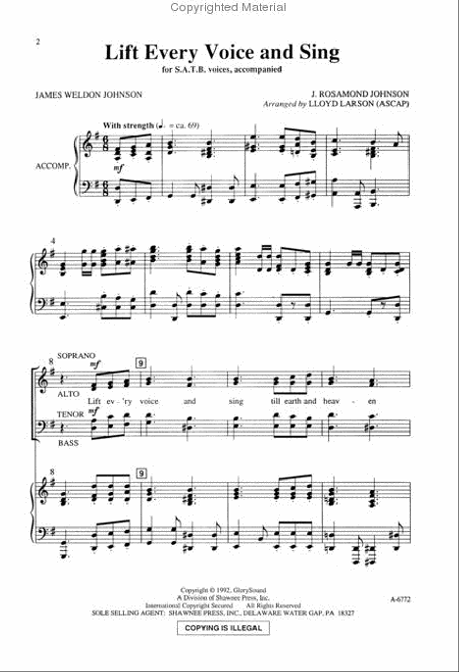<br>Sheet music extract