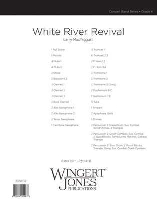 White River Revival - Full Score