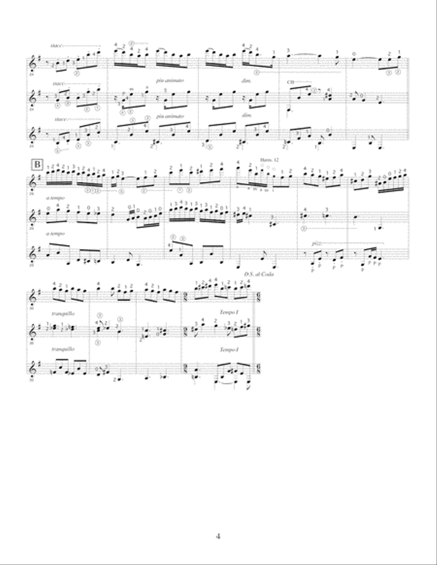 Laurindo Almeida Guitar Trios, Volume Two Guitar Ensemble scores gallery preview page 5