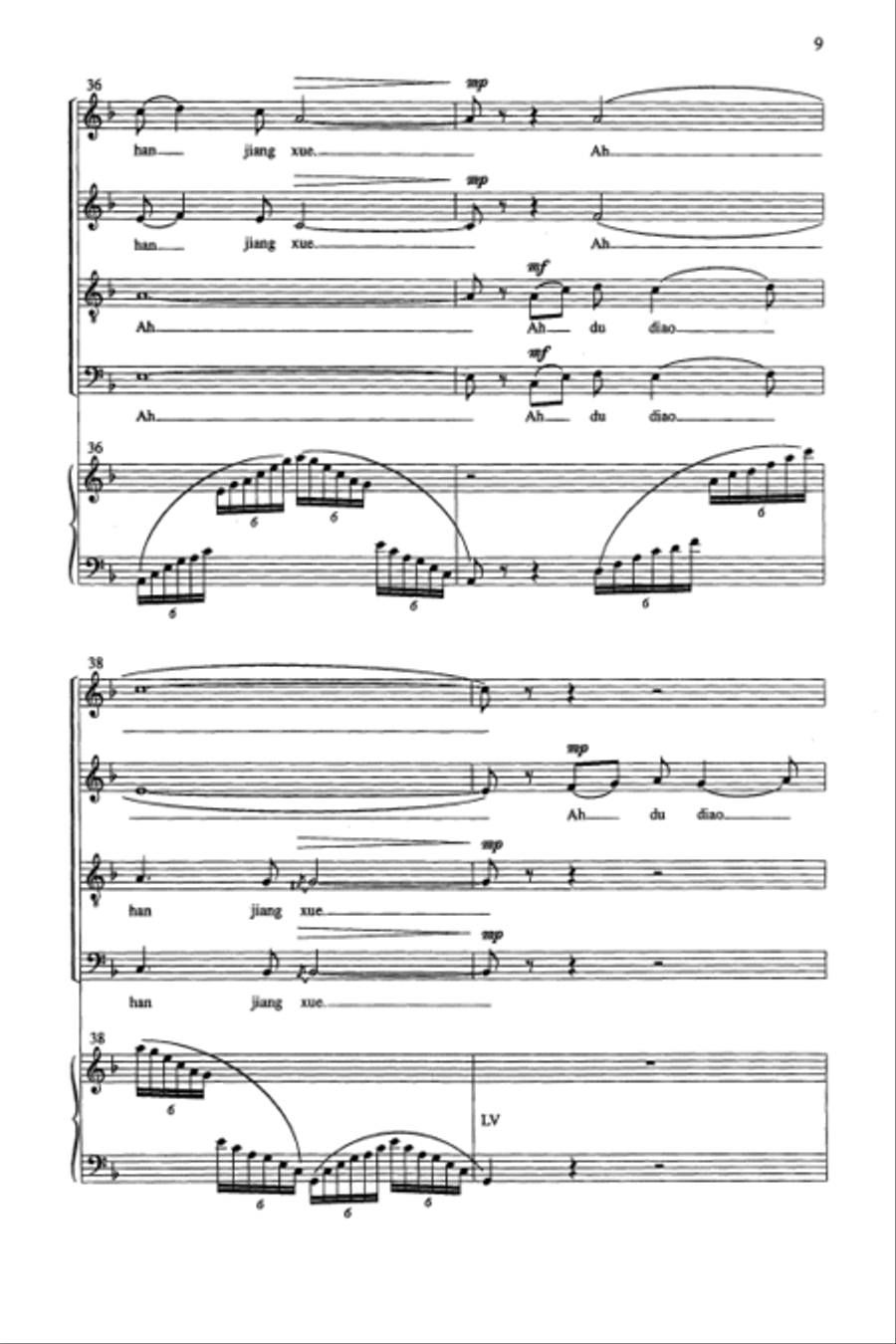 River Snow River Snow 4-Part scores gallery preview page 8