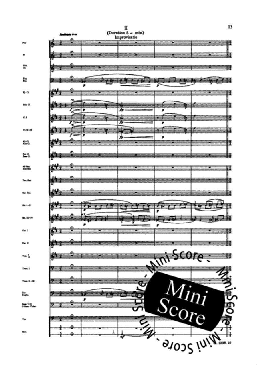 Eufonie Concert Band scores gallery preview page 15