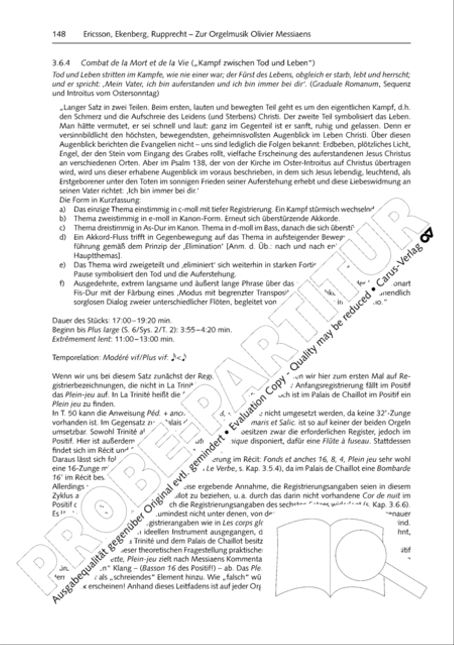 Orgelschule zur historischen Auffuhrungspraxis Organ Solo scores gallery preview page 149