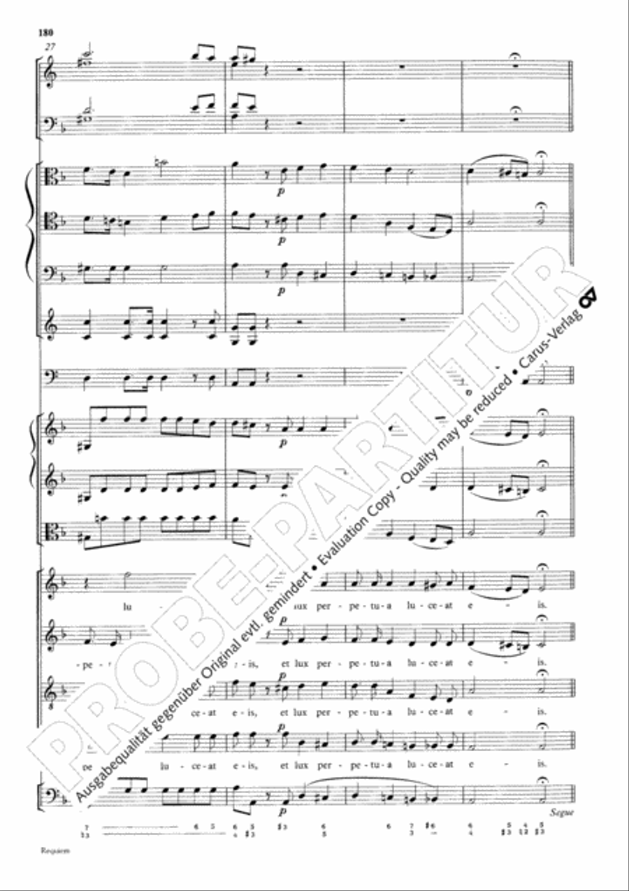Requiem Requiem 4-Part scores gallery preview page 187