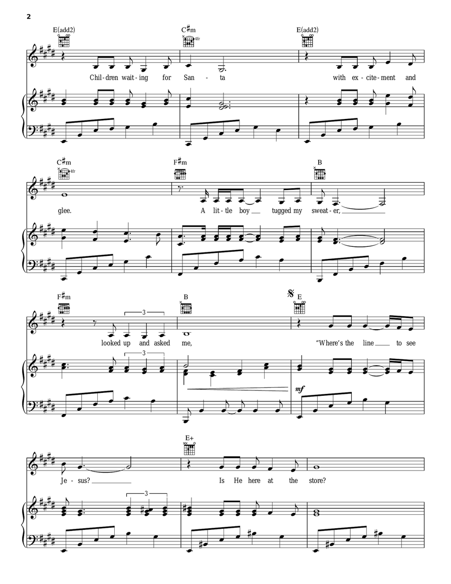 Where's The Line To See Jesus? Acoustic Guitar scores gallery preview page 2