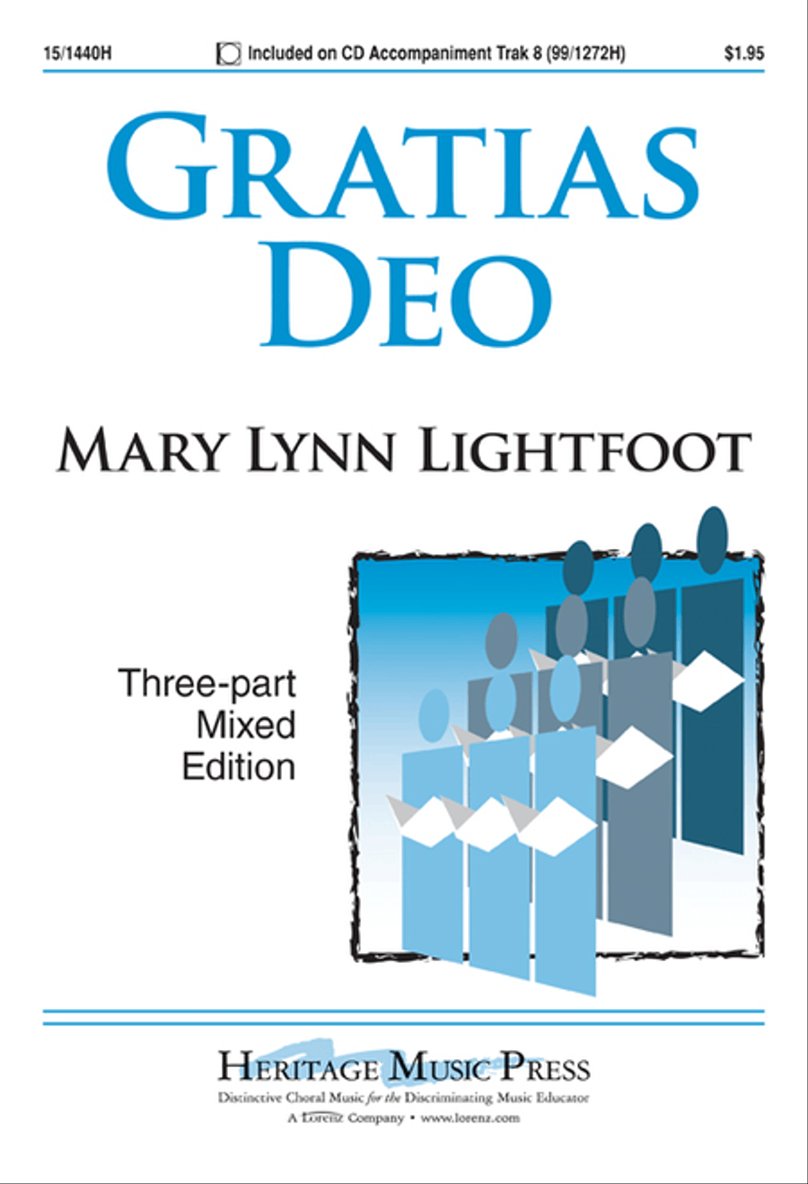Gratias Deo Gratias Deo 3-Part scores gallery preview page 1