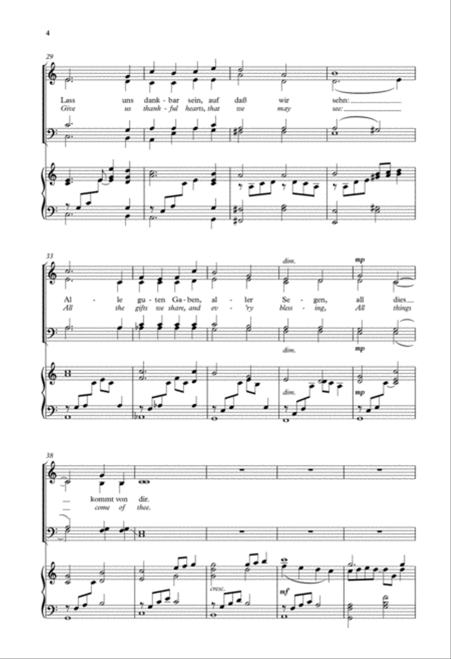 Schau auf die Welt (Look at the world) 4-Part scores gallery preview page 7