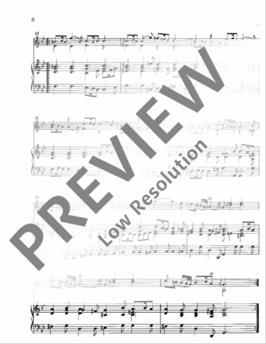 Sonata G Minor Violin Solo scores gallery preview page 7