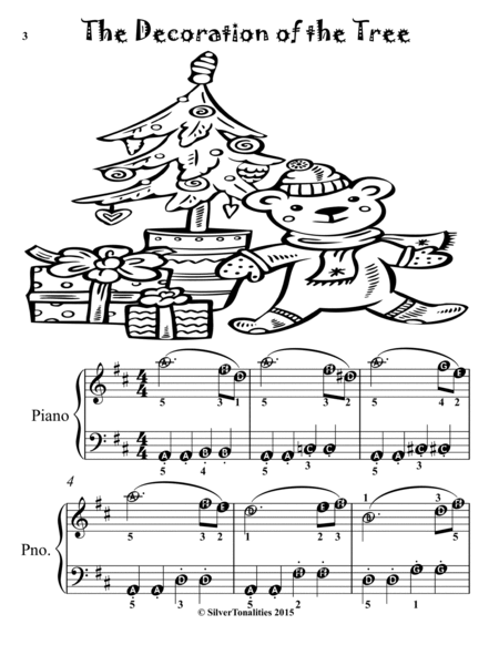 The Littlest Christmas Tree Easy Piano