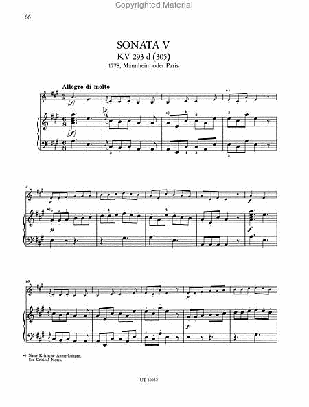 Sonatas for Piano and Violin, Vol. 1