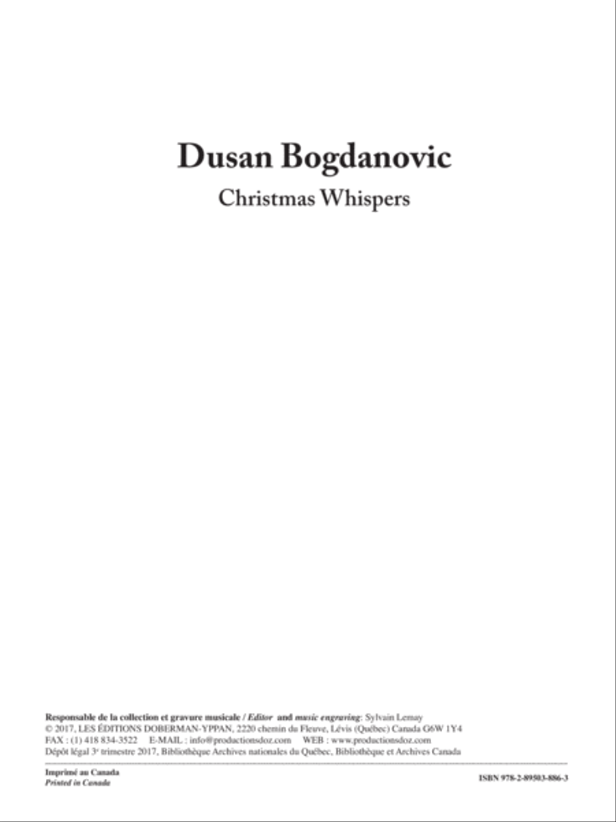 Scénario Classical Guitar scores gallery preview page 1