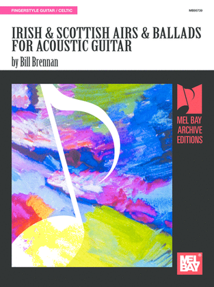 Book cover for Irish and Scottish Airs and Ballads for Acoustic Guitar