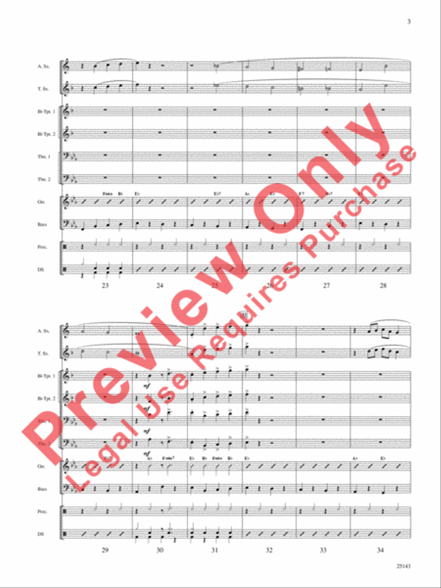 Blow, Gabriel, Blow Blow, Gabriel, Blow Choir scores gallery preview page 4
