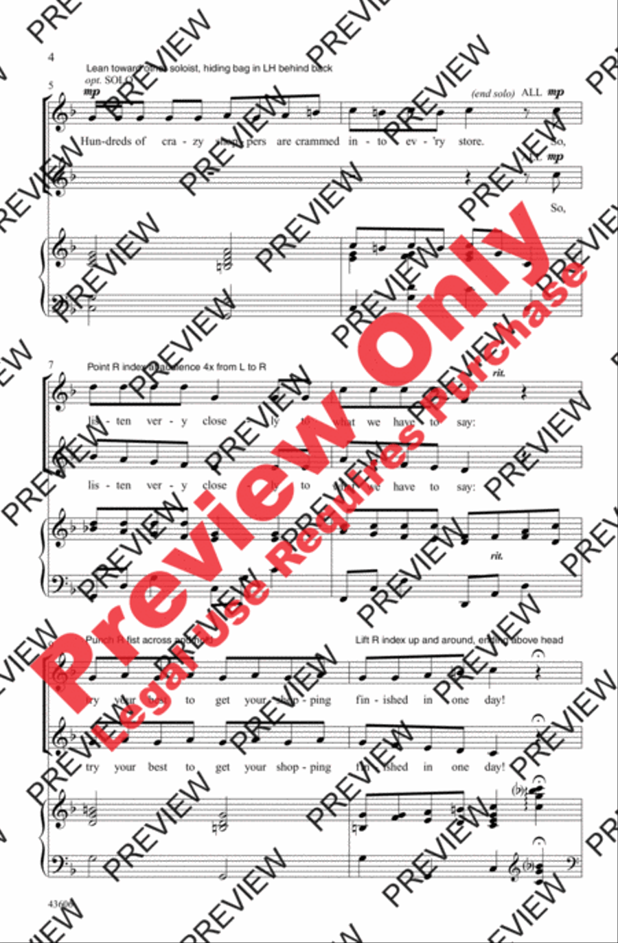 Shop Till You Drop! 2-Part scores gallery preview page 3