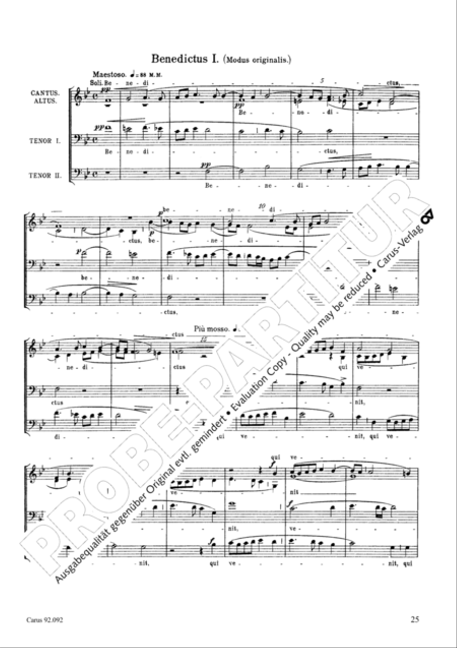 Missa Papae Marcelli Missa Papae Marcelli Choir scores gallery preview page 22