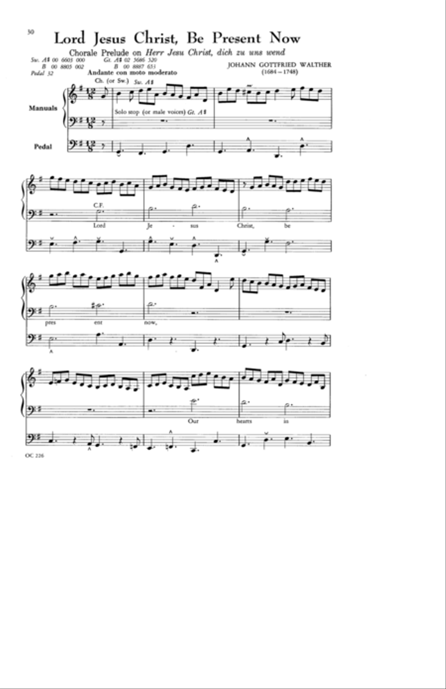 Wedding Music, Part II (Hymn Tune Preludes) Organ scores gallery preview page 15