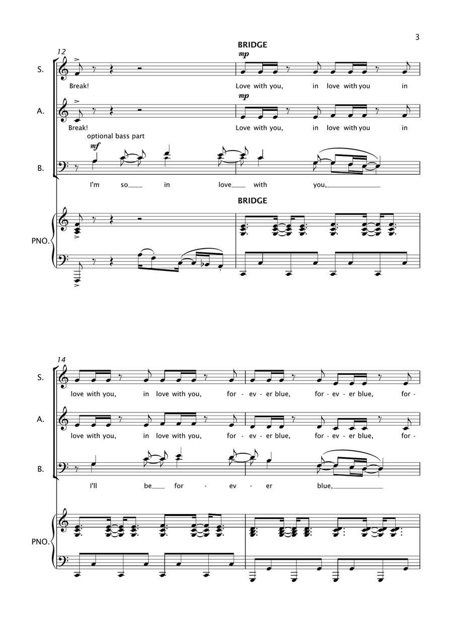 A Little Respect A Little Respect 3-Part scores gallery preview page 3
