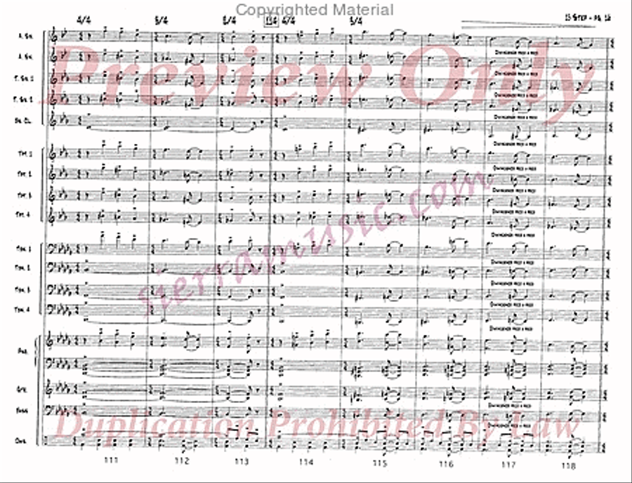 Boop Boo Be Doop Jazz Ensemble scores gallery preview page 17
