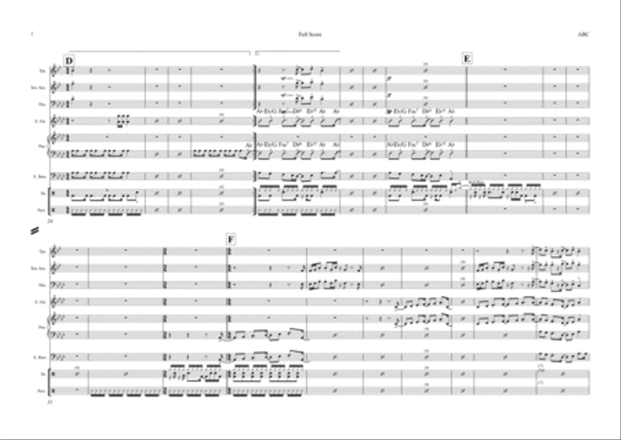 ABC Tenor Saxophone scores gallery preview page 2